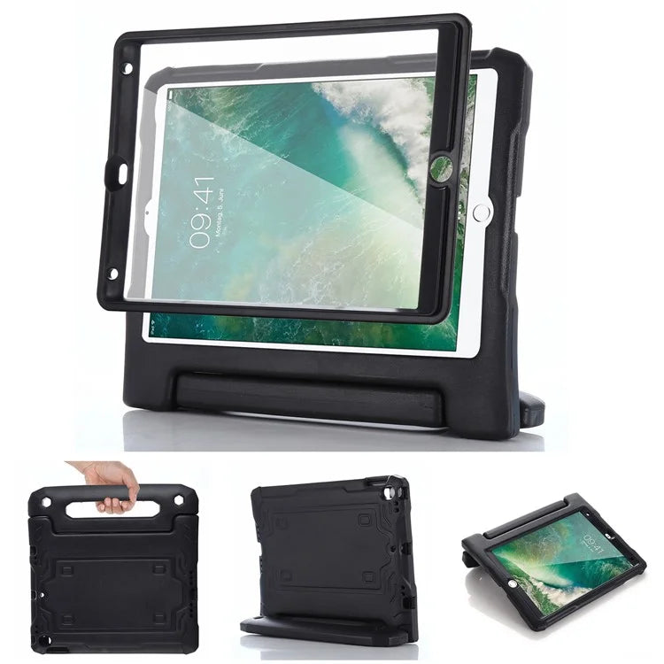 For iPad Air (2013)  /  Air 2  /  iPad 9.7-inch (2017)  /  (2018) Case EVA Kickstand Tablet Cover with PET Screen Film