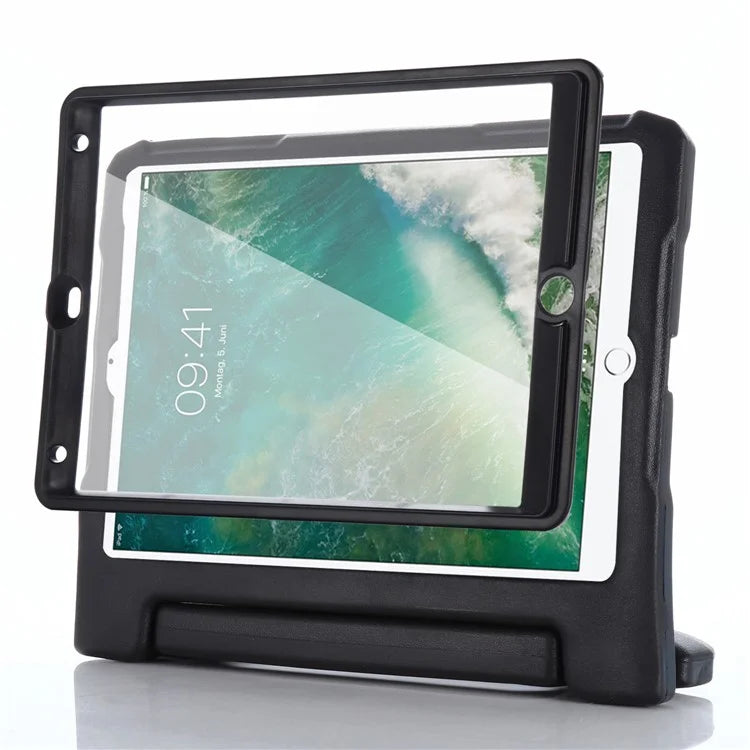 For iPad Air (2013)  /  Air 2  /  iPad 9.7-inch (2017)  /  (2018) Case EVA Kickstand Tablet Cover with PET Screen Film