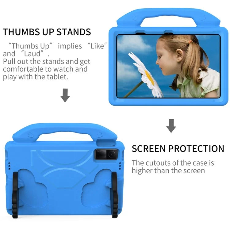For Xiaomi Redmi Pad / Lenovo Tab M10 Plus (3rd Gen) Tablet EVA Case with Thumb Kickstand