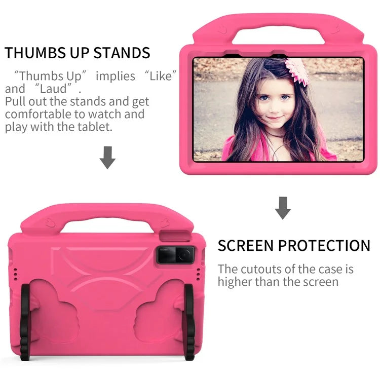 For Xiaomi Redmi Pad / Lenovo Tab M10 Plus (3rd Gen) Tablet EVA Case with Thumb Kickstand
