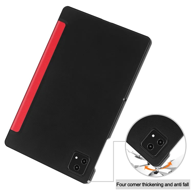 For T-Mobile REVVL Tab Tri-fold Stand Smart Case PU Leather Tablet Cover