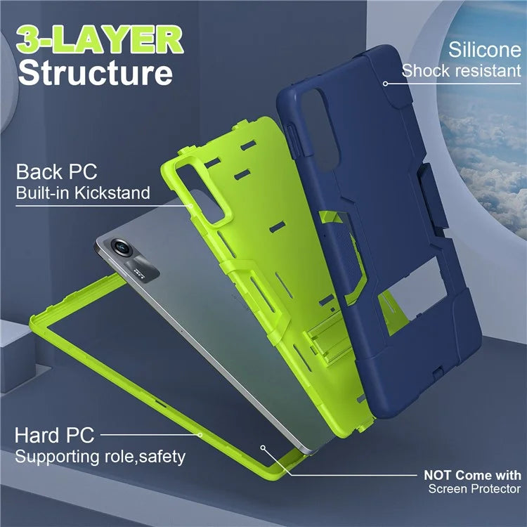 For Xiaomi Redmi Pad SE Case PC+Silicone Tablet Protective Cover