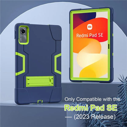 For Xiaomi Redmi Pad SE Case PC+Silicone Tablet Protective Cover