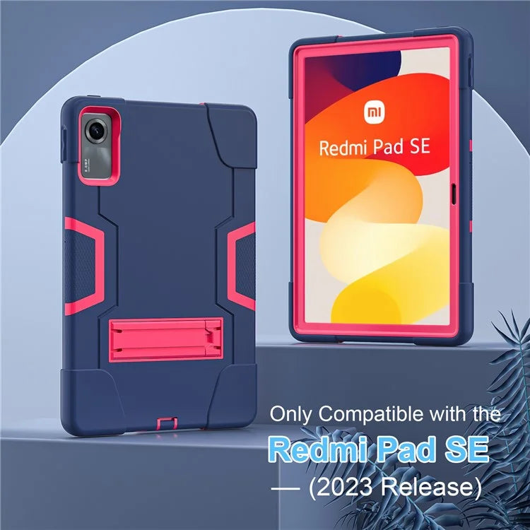 For Xiaomi Redmi Pad SE Case PC+Silicone Tablet Protective Cover