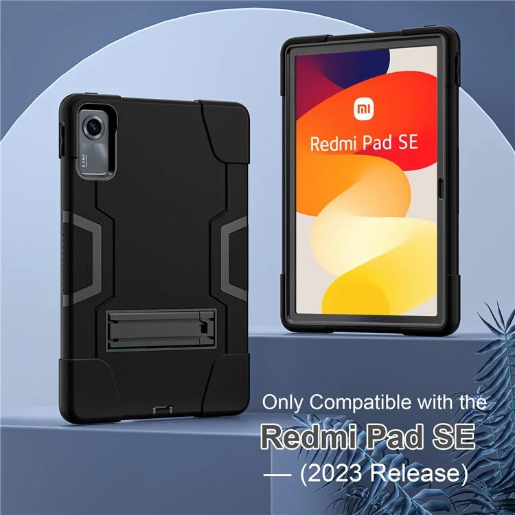 For Xiaomi Redmi Pad SE Case PC+Silicone Tablet Protective Cover
