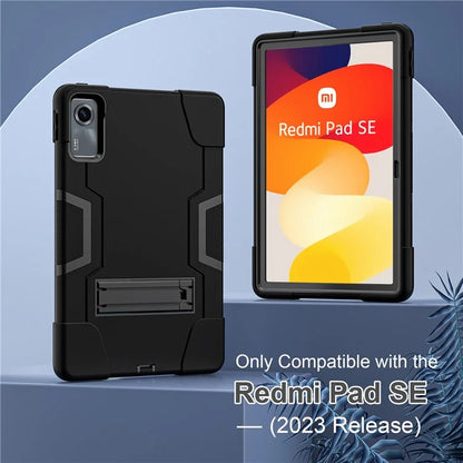 For Xiaomi Redmi Pad SE Case PC+Silicone Tablet Protective Cover