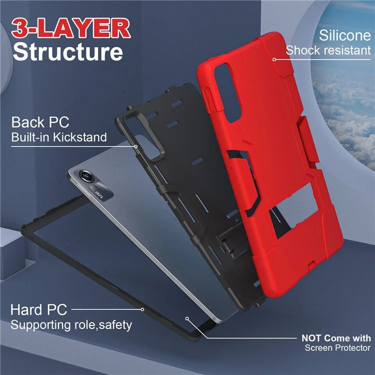For Xiaomi Redmi Pad SE Case PC+Silicone Tablet Protective Cover