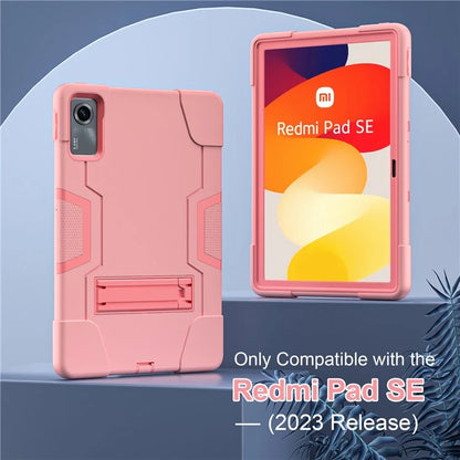 For Xiaomi Redmi Pad SE Case PC+Silicone Tablet Protective Cover