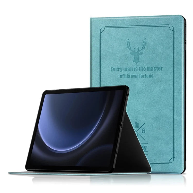 Stand Case for Samsung Galaxy Tab S9 FE Smart Cover PU Leather Tablet Case