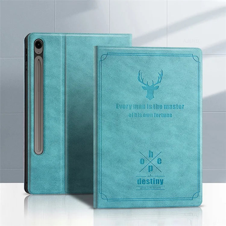 Stand Case for Samsung Galaxy Tab S9 FE Smart Cover PU Leather Tablet Case