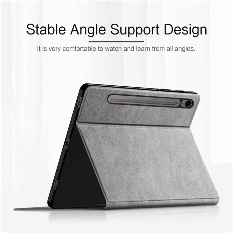 Stand Case for Samsung Galaxy Tab S9 FE Smart Cover PU Leather Tablet Case