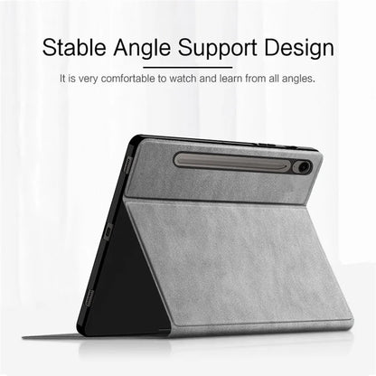 Stand Case for Samsung Galaxy Tab S9 FE Smart Cover PU Leather Tablet Case