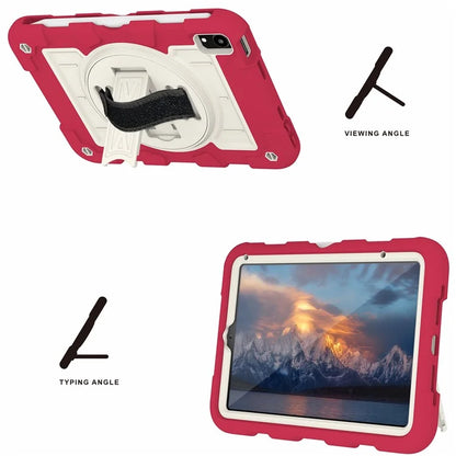 For iPad mini (2021) Tablet Case Hand Strap Kickstand Cover with Shoulder Strap