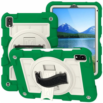For iPad mini (2021) Tablet Case Hand Strap Kickstand Cover with Shoulder Strap