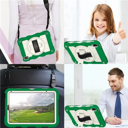 For iPad mini (2021) Tablet Case Hand Strap Kickstand Cover with Shoulder Strap