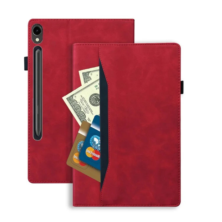 For Samsung Galaxy Tab S9 FE+ Tablet Case Wallet Stand Business Leather Cover