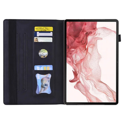 For Samsung Galaxy Tab S9 FE+ Tablet Case Wallet Stand Business Leather Cover