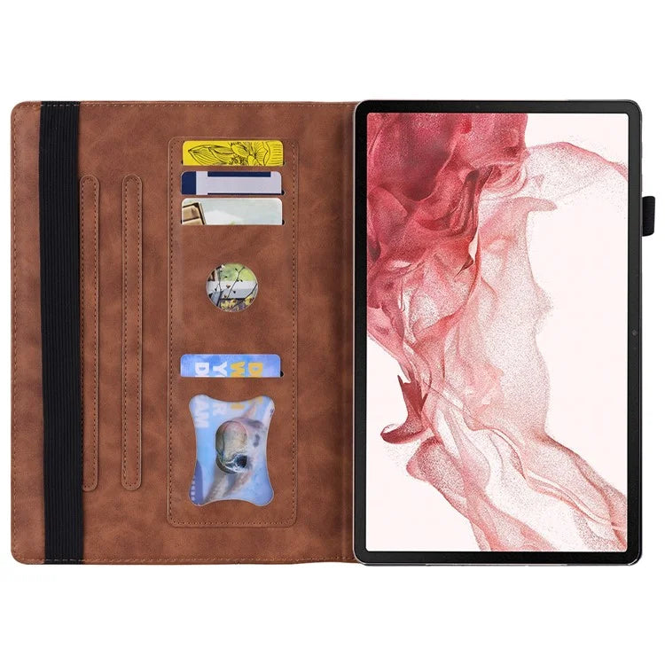 For Samsung Galaxy Tab S9 FE+ Tablet Case Wallet Stand Business Leather Cover