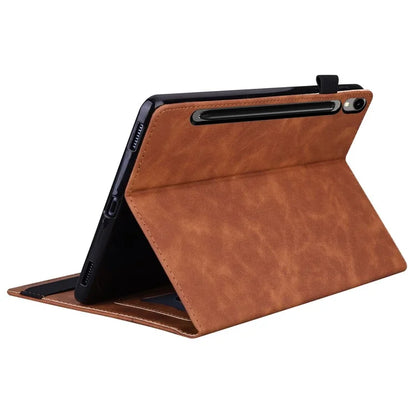 For Samsung Galaxy Tab S9 FE+ Tablet Case Wallet Stand Business Leather Cover