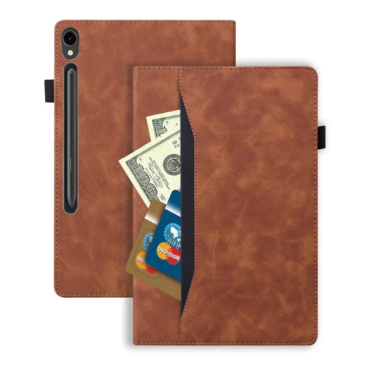 For Samsung Galaxy Tab S9 FE+ Tablet Case Wallet Stand Business Leather Cover