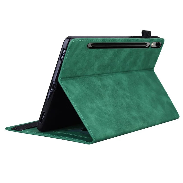 For Samsung Galaxy Tab S9 FE+ Tablet Case Wallet Stand Business Leather Cover
