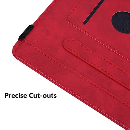 For Samsung Galaxy Tab S9 FE+ Tablet Case Card Slots Leather Cover Flower Pattern