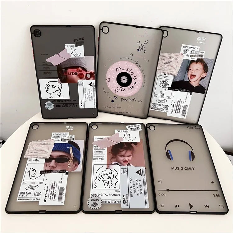 For Samsung Galaxy Tab S6 Lite (2024) / S6 Lite (2022) / S6 Lite (2020) P610 P615 Case Pattern Printing Tablet Anti-drop Cover
