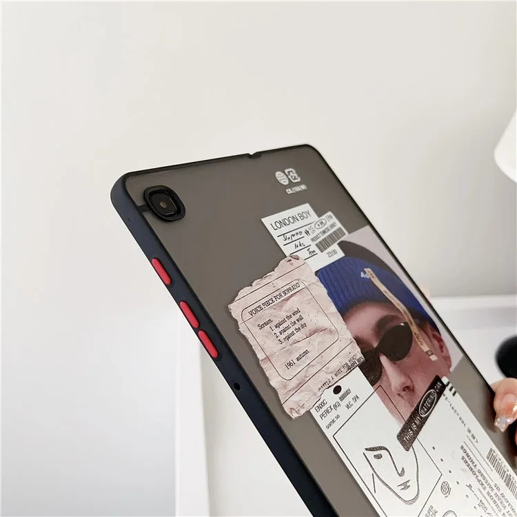 For Samsung Galaxy Tab S6 Lite (2024) / S6 Lite (2022) / S6 Lite (2020) P610 P615 Case Pattern Printing Tablet Anti-drop Cover