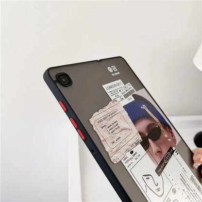 For Samsung Galaxy Tab S6 Lite (2024) / S6 Lite (2022) / S6 Lite (2020) P610 P615 Case Pattern Printing Tablet Anti-drop Cover