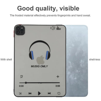For iPad Pro 11 (2022) / (2021) / (2020) Case Pattern Printing PC+TPU Anti-scratch Tablet Cover