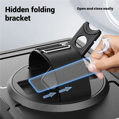 Tablet Case for iPad 10.9 (2022) (A2696) Hand Strap Kickstand PC+TPU Cover Drop-proof