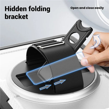 Tablet Case for iPad 10.9 (2022) (A2696) Hand Strap Kickstand PC+TPU Cover Drop-proof