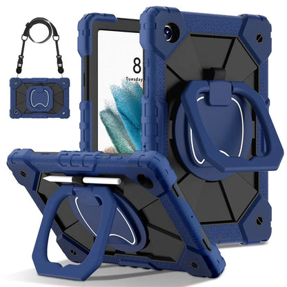 C3 for Samsung Galaxy Tab A8 10.5 (2021) / (2022) Tablet Case Silicone+PC Cover with Shoulder Strap
