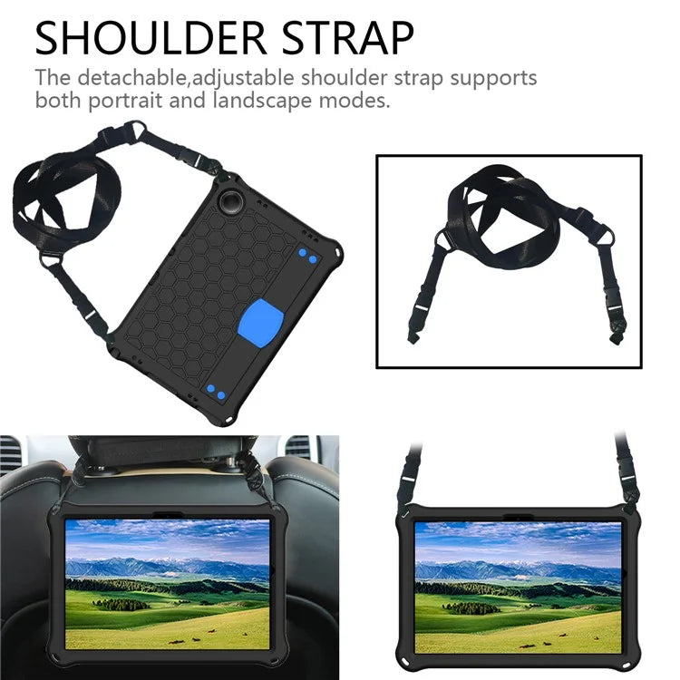 For Xiaomi Redmi Pad SE Case Honeycomb Texture Kickstand EVA Protective Cover