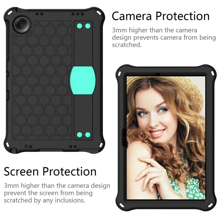 For Xiaomi Redmi Pad SE Case Honeycomb Texture Kickstand EVA Protective Cover