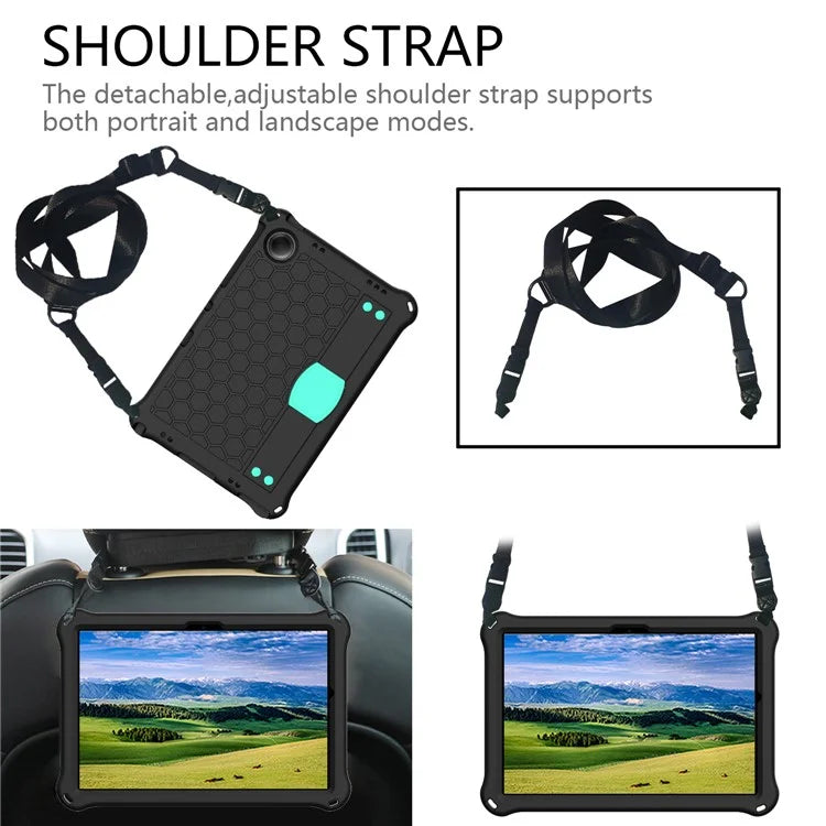 For Xiaomi Redmi Pad SE Case Honeycomb Texture Kickstand EVA Protective Cover