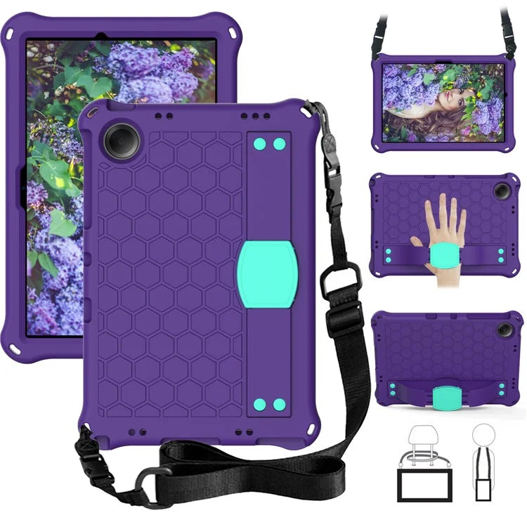 For Xiaomi Redmi Pad SE Case Honeycomb Texture Kickstand EVA Protective Cover