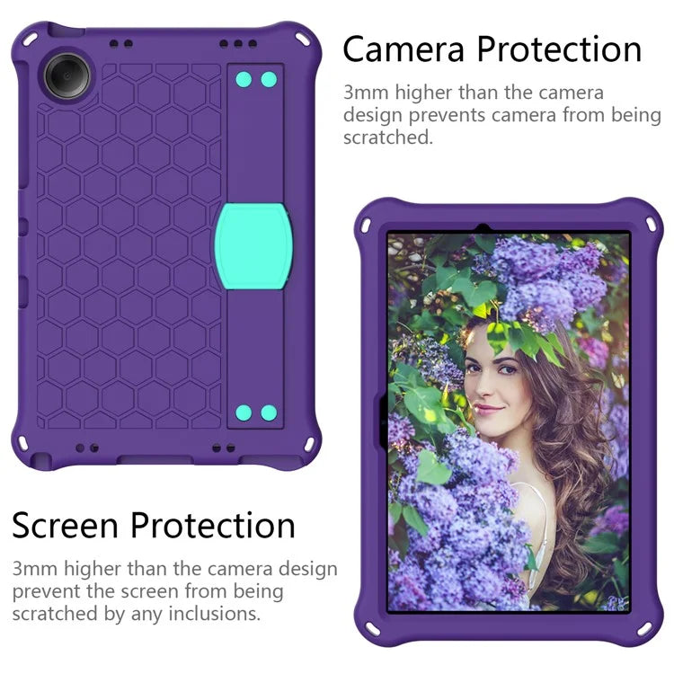 For Xiaomi Redmi Pad SE Case Honeycomb Texture Kickstand EVA Protective Cover