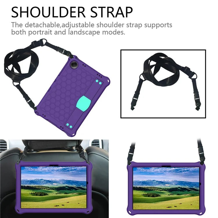 For Xiaomi Redmi Pad SE Case Honeycomb Texture Kickstand EVA Protective Cover