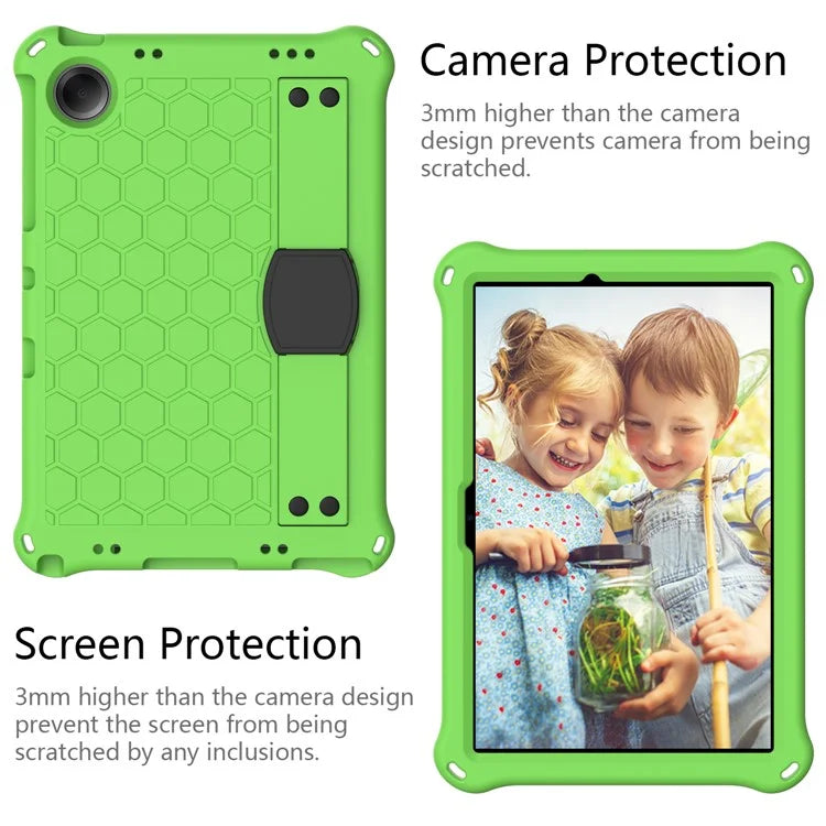 For Xiaomi Redmi Pad SE Case Honeycomb Texture Kickstand EVA Protective Cover