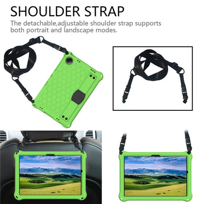 For Xiaomi Redmi Pad SE Case Honeycomb Texture Kickstand EVA Protective Cover