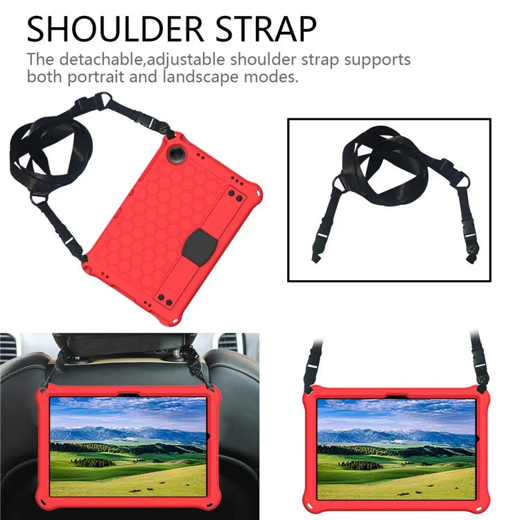 For Xiaomi Redmi Pad SE Case Honeycomb Texture Kickstand EVA Protective Cover