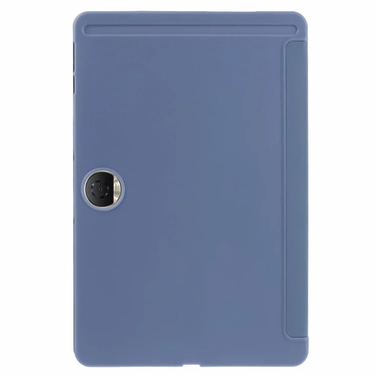 For Honor Pad 9 Case Anti-Scratch PU+Silicone Tri-fold Stand Tablet Cover