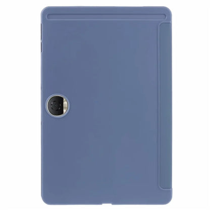 For Honor Pad 9 Case Anti-Scratch PU+Silicone Tri-fold Stand Tablet Cover