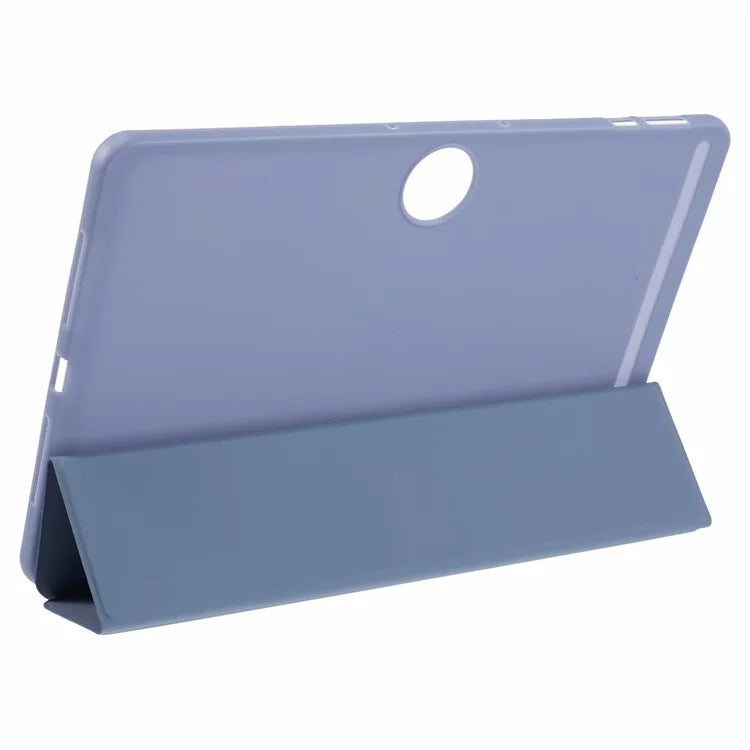 For Honor Pad 9 Case Anti-Scratch PU+Silicone Tri-fold Stand Tablet Cover