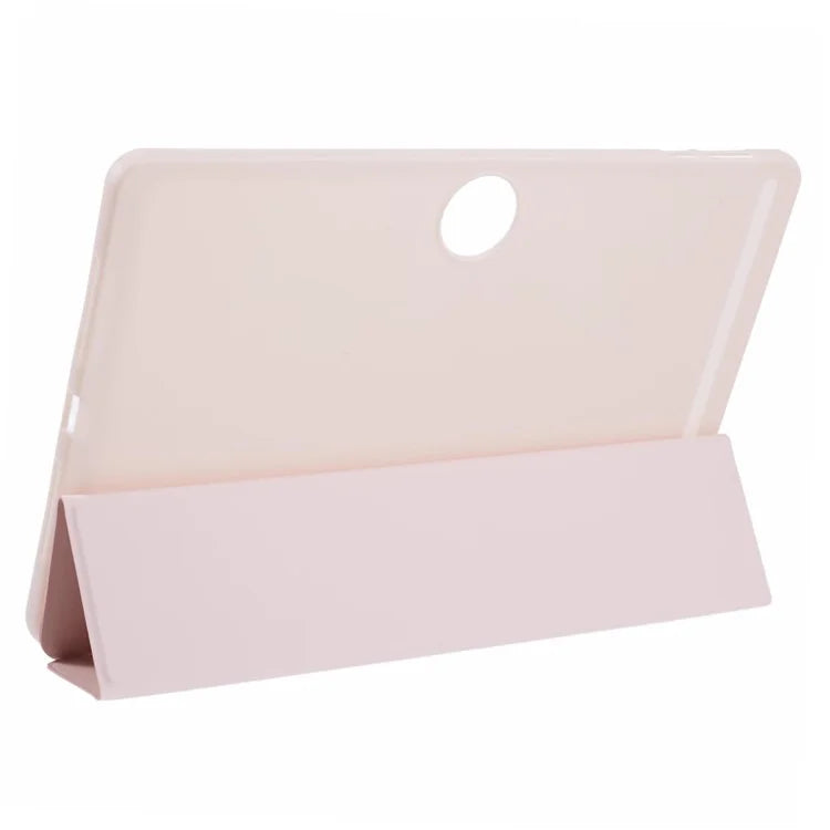 For Honor Pad 9 Case Anti-Scratch PU+Silicone Tri-fold Stand Tablet Cover