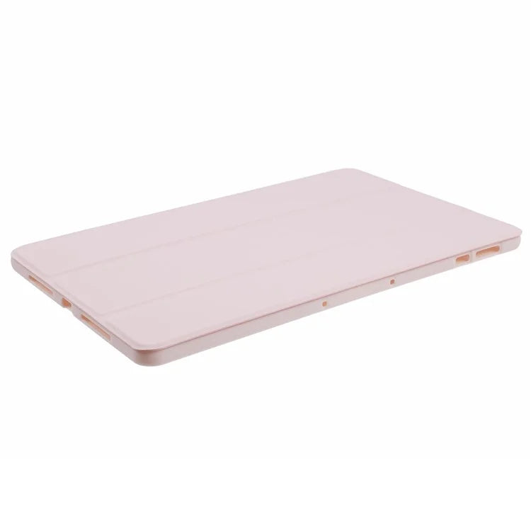 For Honor Pad 9 Case Anti-Scratch PU+Silicone Tri-fold Stand Tablet Cover