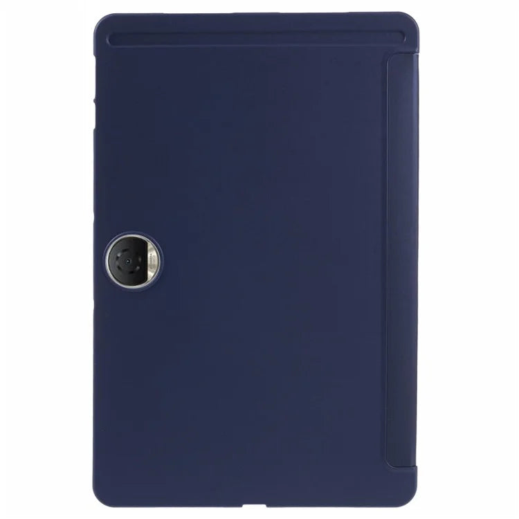 For Honor Pad 9 Case Anti-Scratch PU+Silicone Tri-fold Stand Tablet Cover