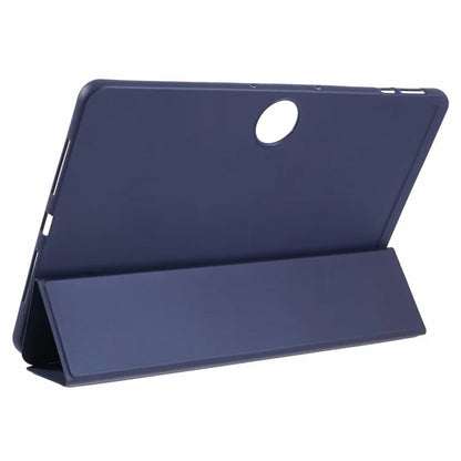 For Honor Pad 9 Case Anti-Scratch PU+Silicone Tri-fold Stand Tablet Cover