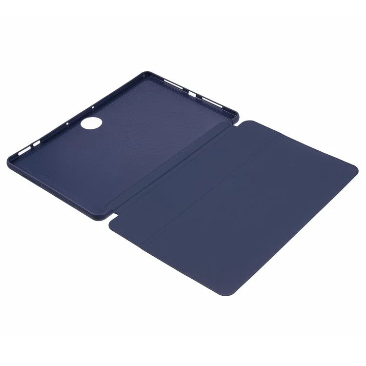 For Honor Pad 9 Case Anti-Scratch PU+Silicone Tri-fold Stand Tablet Cover